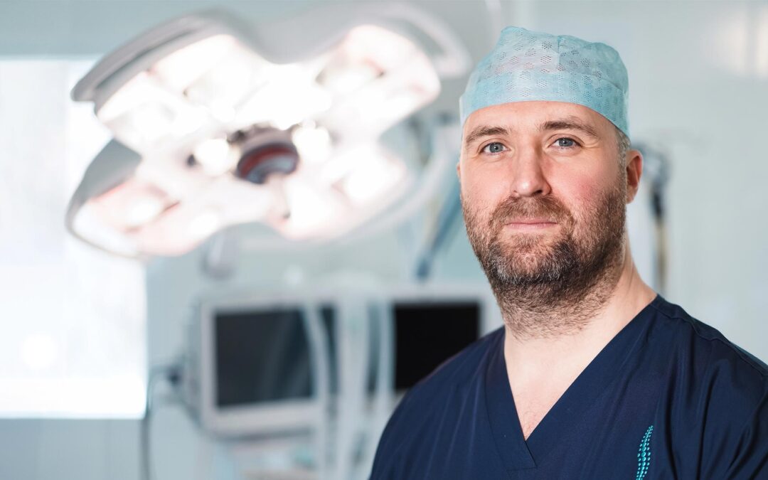 Mr Quaye performs a mammoth 12 hour lifesaving operation